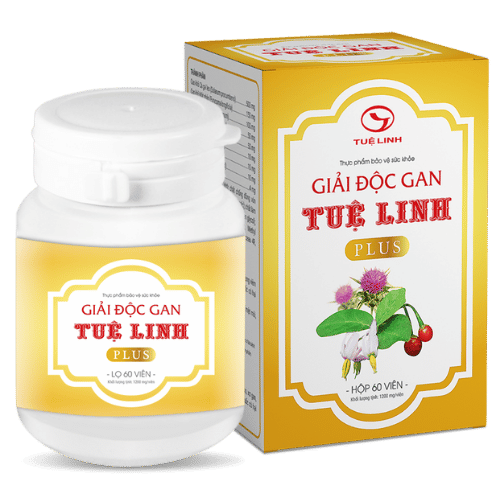 Giải độc gan Tuệ Linh plus lọ 60 viên